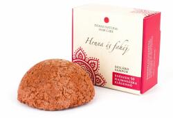 Indian Natural Hair Care Henna és fahéj szilárd sampon 60 g