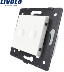 LIVOLO Modul intrerupator tactil dublu draperie jaluzele seria noua Livolo (VL-FC2NW-2WPS21)
