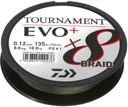 Daiwa Fir textil DAIWA TournamentT 8xBraid Evo+ VERDE 125m, 0.10mm, 6.7kg, verde (D.12760.010)