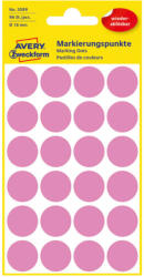 Avery Zweckform Etikett címke 18x18 mm, Avery Zweckform, Rózsaszín színű, (4 ív/doboz) (3599) - dunasp