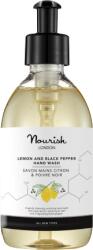 Nourish London Lemon & Black Pepper kéztisztító - 300 ml