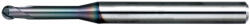 NS Tool 4mm l8 L65 D4 gömbvégű 2 élű maró 65HRC-ig MRBH230 - NS Tool Japan - bartools - 10 257 Ft