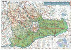  Harta Regiunii Sud din România