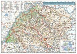  Harta Regiunii Nord-Vest din România