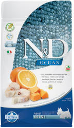 N&D Ocean Adult Mini Cod Pumkin & Orange 800 g
