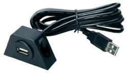 Ampire Cablu prelungitor USB Ampire XUB200, 200cm (cu soclu) (XUB200)