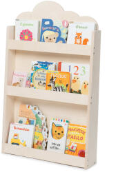 Mobli Dotty, Natural Haus, gyermek könyvespolc, Montessori, multiplex, 60 x 95 x 13 cm (DOTTYN-N) (DOTTYN-N)