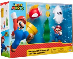 Nintendo Mario Mario nintendo - set diorama subacvatic cu figurina 6 cm (B400164)
