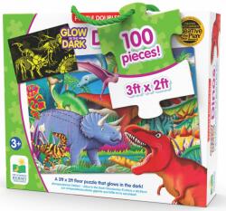 The Learning Journey Puzzle Straluceste In Intuneric - Dinozauri - The Learning Journey (tlj787533)
