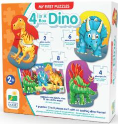 The Learning Journey Set Primele Mele 4 Puzzle-uri Dinozauri - The Learning Journey (tlj629277)