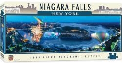 Masterpieces 1000 db-os Panoráma puzzle - Cityscape - Niagara Falls - New York (71584)