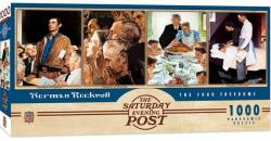 Masterpieces 1000 db-os Panoráma puzzle - The Saturday Evening Post Collection - The Four Freedoms (71817)