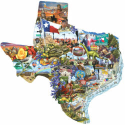 SunsOut 95373 - Welcome to Texas - Lori Schory - 1000 db-os puzzle