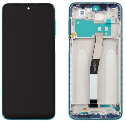 NBA001LCD10112302 Xiaomi Redmi Note 9 Pro / 9S zöld LCD kijelző érintővel kerettel előlap (NBA001LCD10112302)