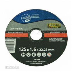 Modeco Expert aluminium vágótárcsa 125x1, 6x22, 23 (BC84)