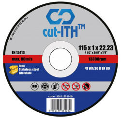  cut-ITH FLEX vágókorong WA30RBF inox 115x1, 0x22 (VK115-1-22)