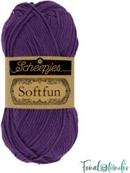 Scheepjes Softfun 2515 Deep Violet - viola lila fonal