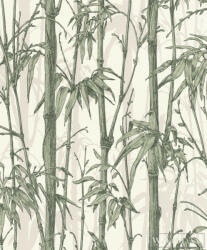 Rasch Florentine III 2024 484847 fehér Natúra bambusz mintás tapéta (484847)