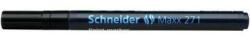 Schneider Marker cu vopsea SCHNEIDER Maxx 271, varf rotund 1-2mm - negru (S-127101) - ihtis