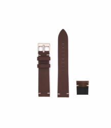  Curea piele maro vintage ceruită QR 20mm - 4220220