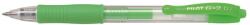 Pilot Zselés toll 0, 7mm, nyomógombos Pilot G-2, írásszín neon zöld (BL-G2-7-NG) - web24