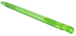 BLUERING Golyóstoll 0, 8mm, nyomógombos műanyag zöld test, S88, Bluering® írásszín zöld (F-8829) - web24
