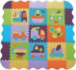 Babygreat Covoras Puzzle Transport II 122x122 cm Covor