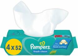  Pampers Fresh Clean nedves törlőkendő gyerek az érzékeny bőrre 4x52 db