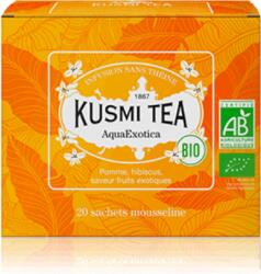 Kusmi Tea AQUAEXOTICA gyümölcstea, 20 db muszlin teafilter, Kusmi Tea (KUSMI21682A1120)