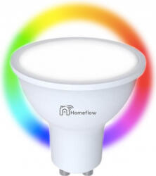 Homeflow Bec inteligent LED Wireless Homeflow B-5001 GU10 5W 300lm RGB dimabil (b-5001)