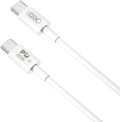 XO (Simple) USB кабел XO-NB-Q190A, USB-C - USB-C, 1.0m, 60W, бял