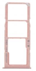 Samsung A515 Galaxy A51, A516 Galaxy A51 5G DualSim sim kártya tartó tálca rózsaszín gyári