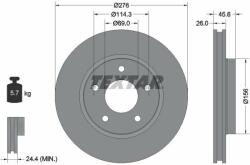 TEXTAR Disc frana TEXTAR PRO 92197403 (92197403)