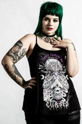 KILLSTAR Tricou KILLSTAR de damă - Cursed Mesh - NEGRU - KSRA004331