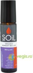 SOiL Roll-On Relax - Amestec Relaxant cu Uleiuri Esentiale Ecologice/Bio 10ml