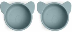 Nuuroo Set 2 boluri din silicon Rosa - Lead - Nuuroo Set pentru masa bebelusi