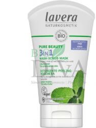 Lavera Gel de curățare scrub și mască 3 in 1 purificator și antiacnee Lavera 125-ml Masca de fata