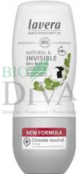 Lavera Deodorant roll-on bio Natural and Invisible 48h Lavera 50-ml