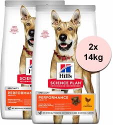 Hill's Hill's Science Plan Canine Adult Performance 2 x 14kg