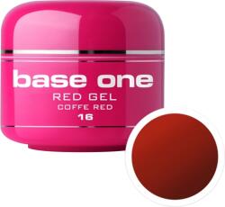 Base One Gel UV color Base One, Red, coffee red 16, 5 g