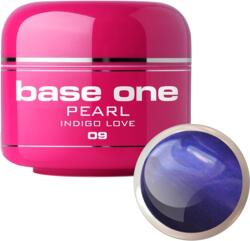Base One Gel UV color Base One, 5 g, Pearl, indigo love 09