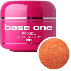Base One Gel UV color Base One, 5 g, Pixel, orange fury 08