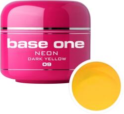 Base One Gel UV color Base One, Neon, dark yellow 09, 5 g