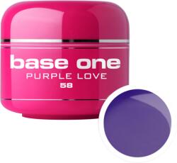 Base One Gel UV color Base One, 5 g, purple love 58