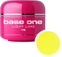 Base One Gel UV color Base One, 5 g, light lime 76