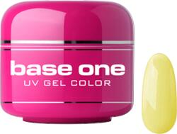 Base One Gel UV color Base One, 5 g, Pastel, yellow 01