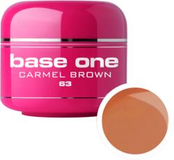 Base One Gel UV color Base One, carmel brown 63, 5 g