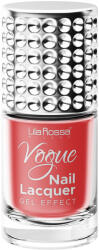 Lila Rossa Lac de unghii, Lila Rossa, Vogue, gel effect, 10 ml, Deep Coral