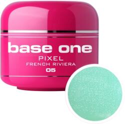 Base One Gel UV color Base One, 5 g, Pixel, french riviera 05