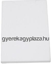 Gyerekágy Pláza Gumis pamutlepedő (fehér, 150x60)